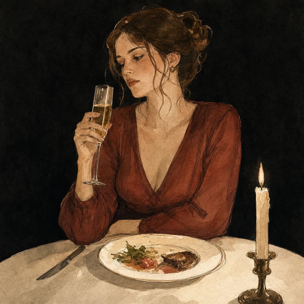 Illustration of semen added to food or ice cubes as a fetishistic form of cum play