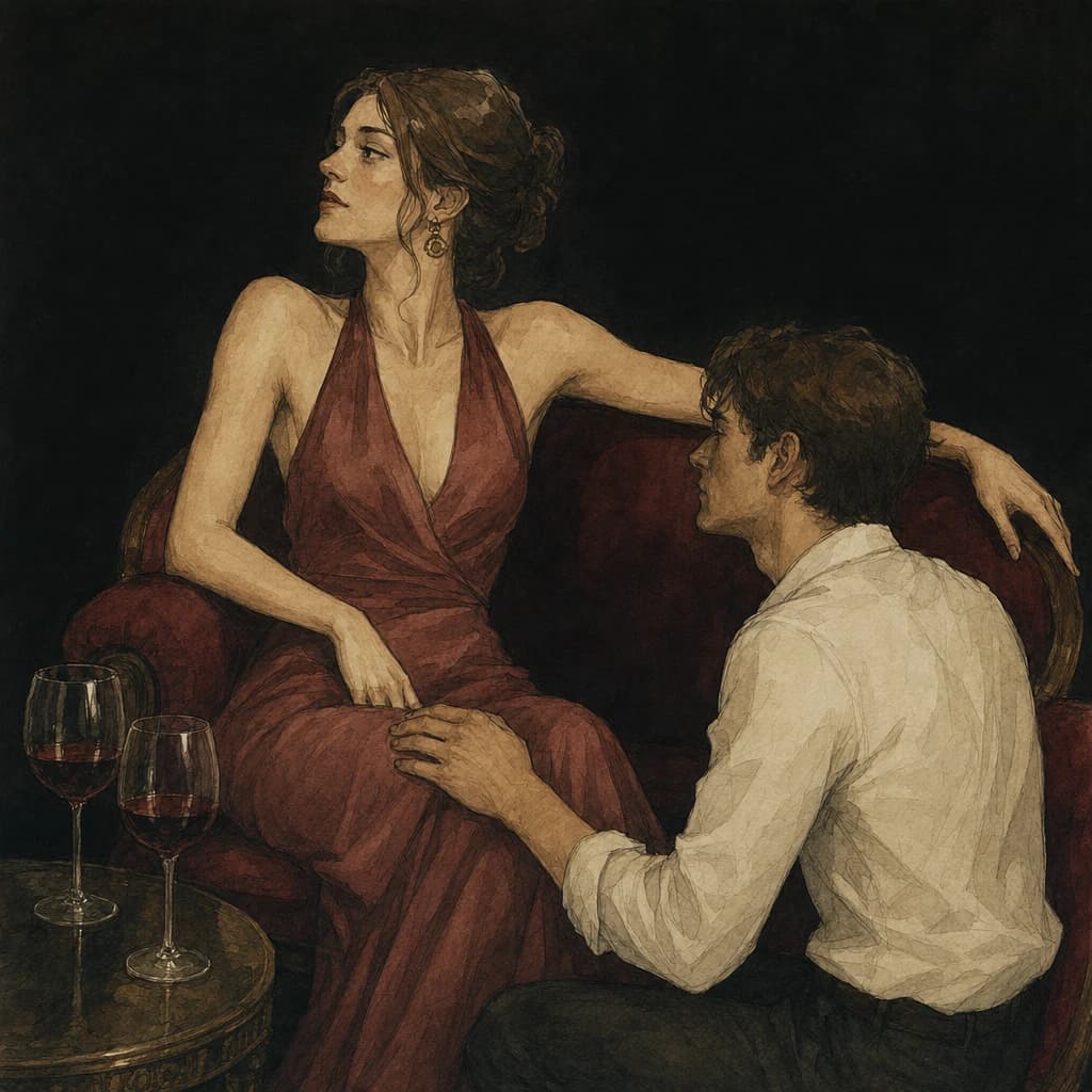 Swinging as a type of non-monogamy — a couple playing with another couple at a negotiated event