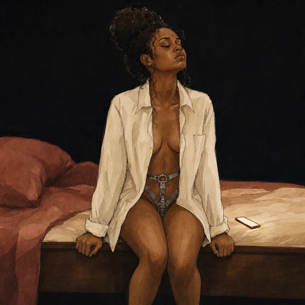 Non-monogamy negotiation in cuckolding — control and denial elements like forbidding touch require explicit scene agreements