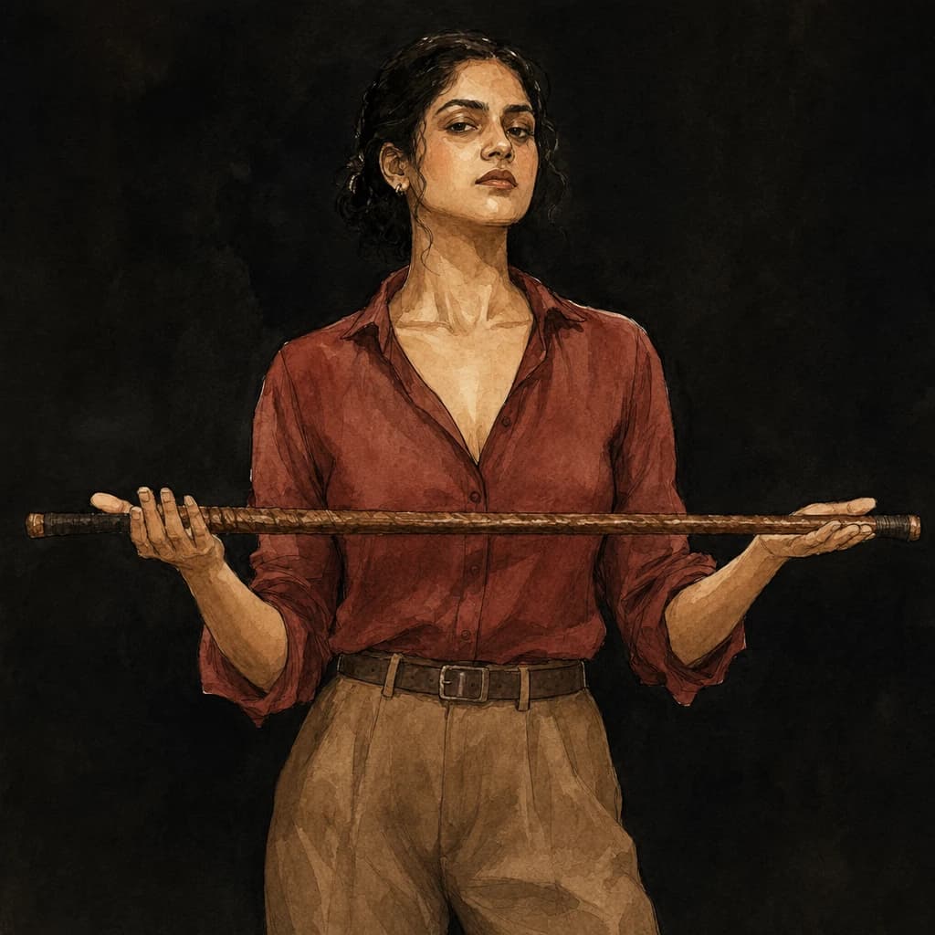 A caning scene, an intense impact-play experience that demands trust, aim, and careful aftercare