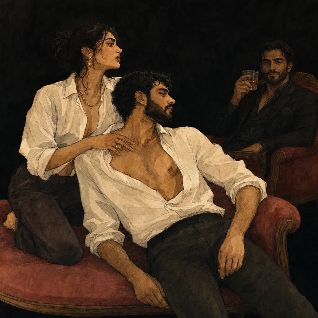 Non-monogamy boundaries create safety — inviting a watcher to observe from across the room within a clear agreement