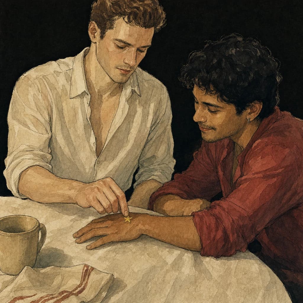 A small token of welcome passed between two people, the low-pressure friendliness that defines a first munch