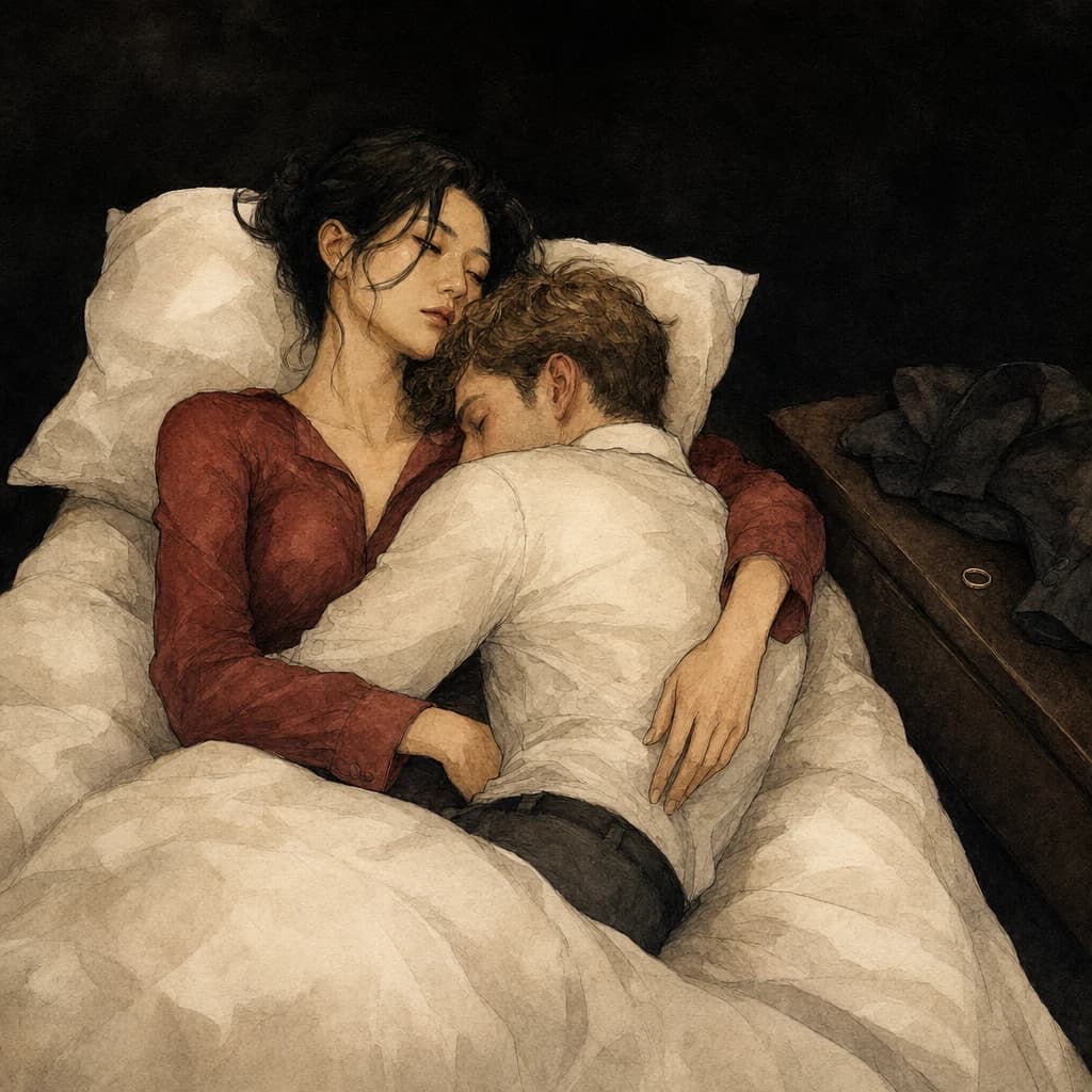 Non-monogamy negotiation for hotwifing — discussing whether overnight stays are part of the agreement