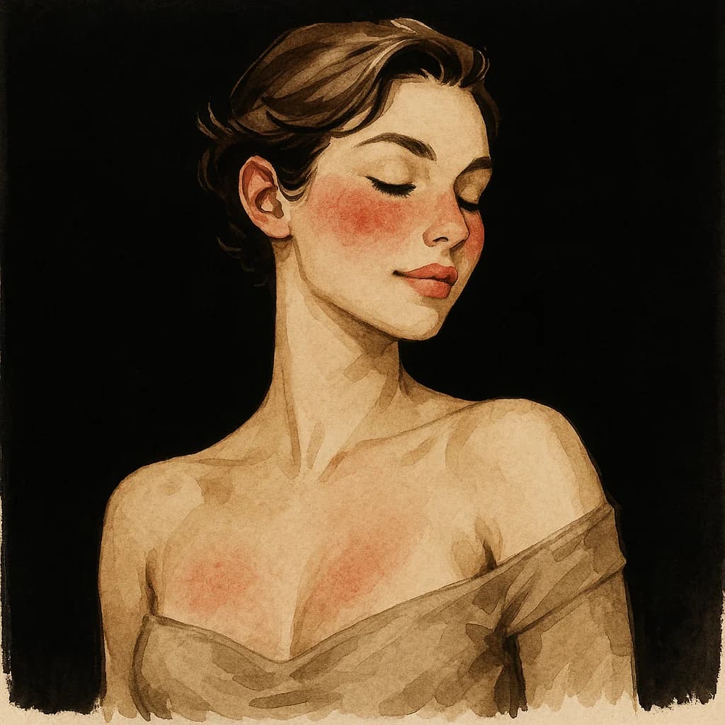 Woman being praised