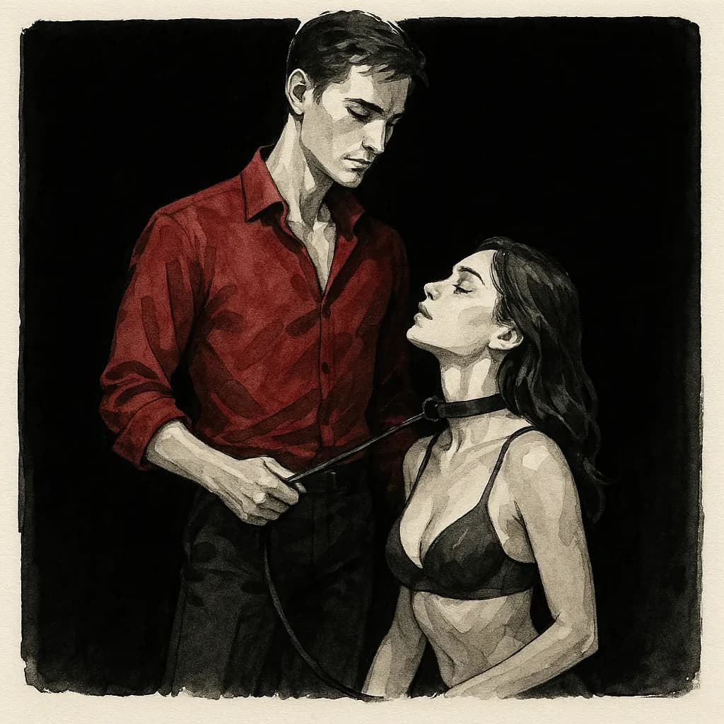 A Gorean Slavegirl in Lesha pose