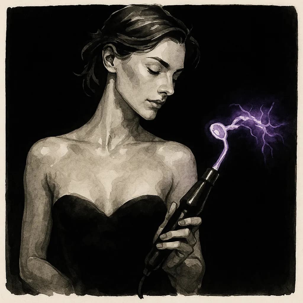 Kinky electroplay device