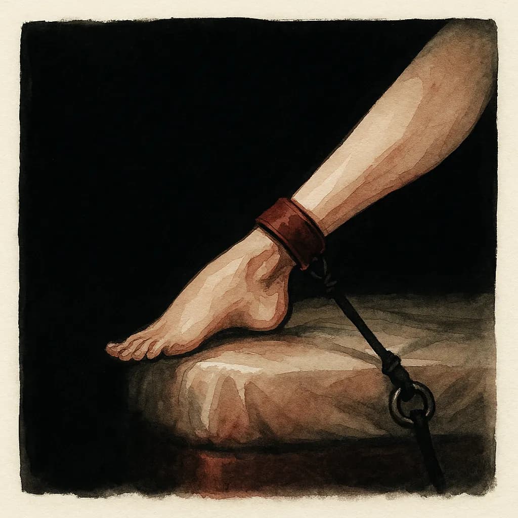 Under-bed restraint systems anchor securely under the mattress