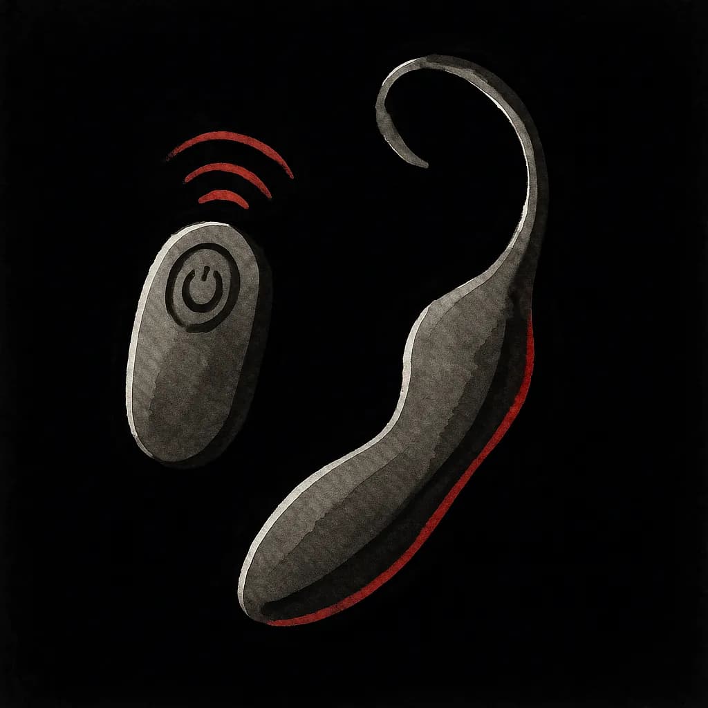 Remote controlled vibrator for long-distance power exchange play