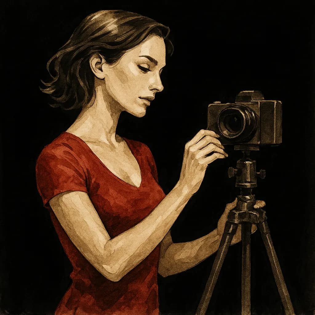 Professional photography setup for intimate scenes